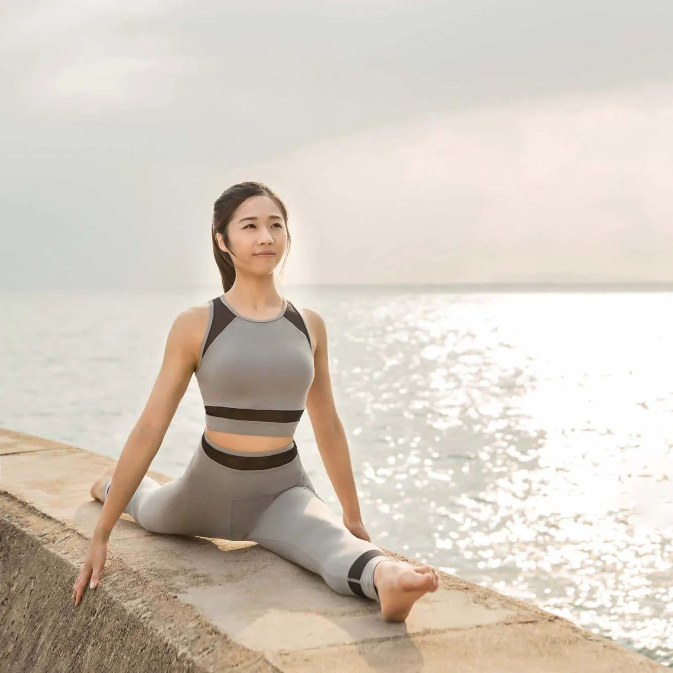 Moving Mesh Legging - Gourami