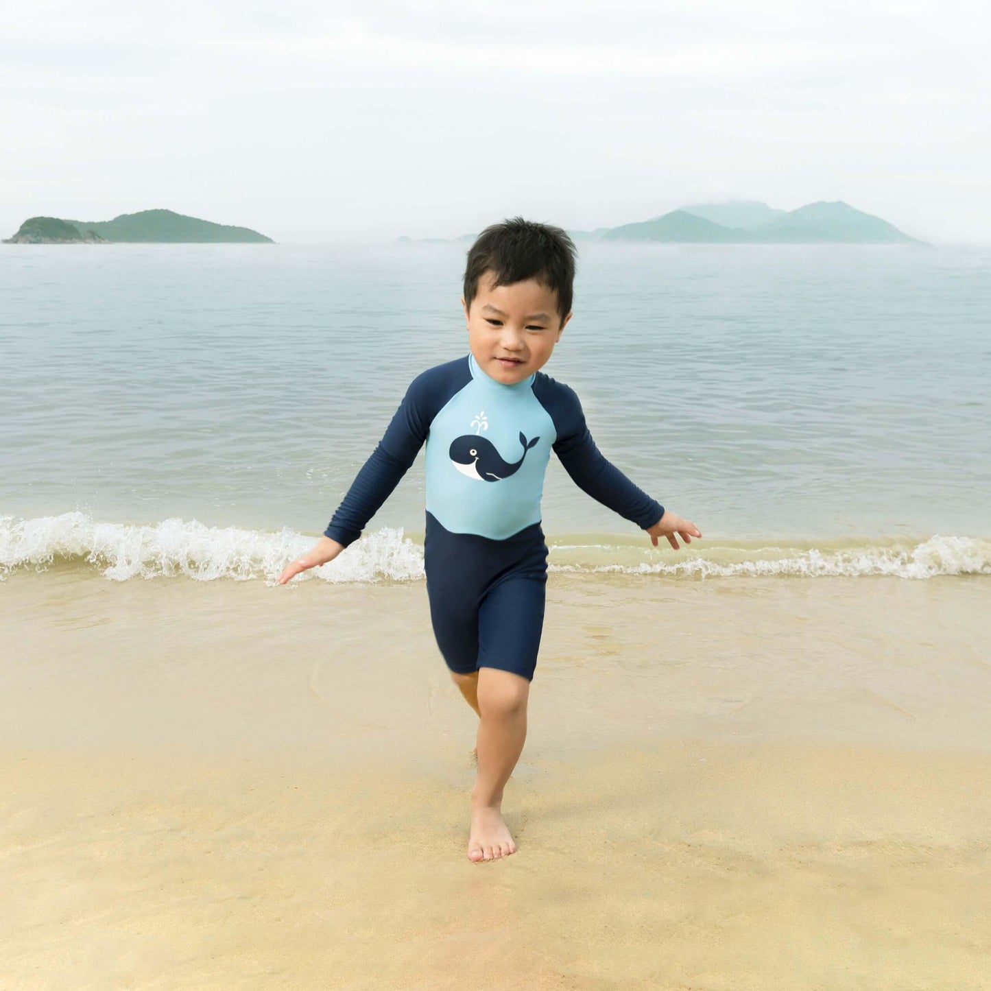 Whale Kids Sunsuit - Gourami