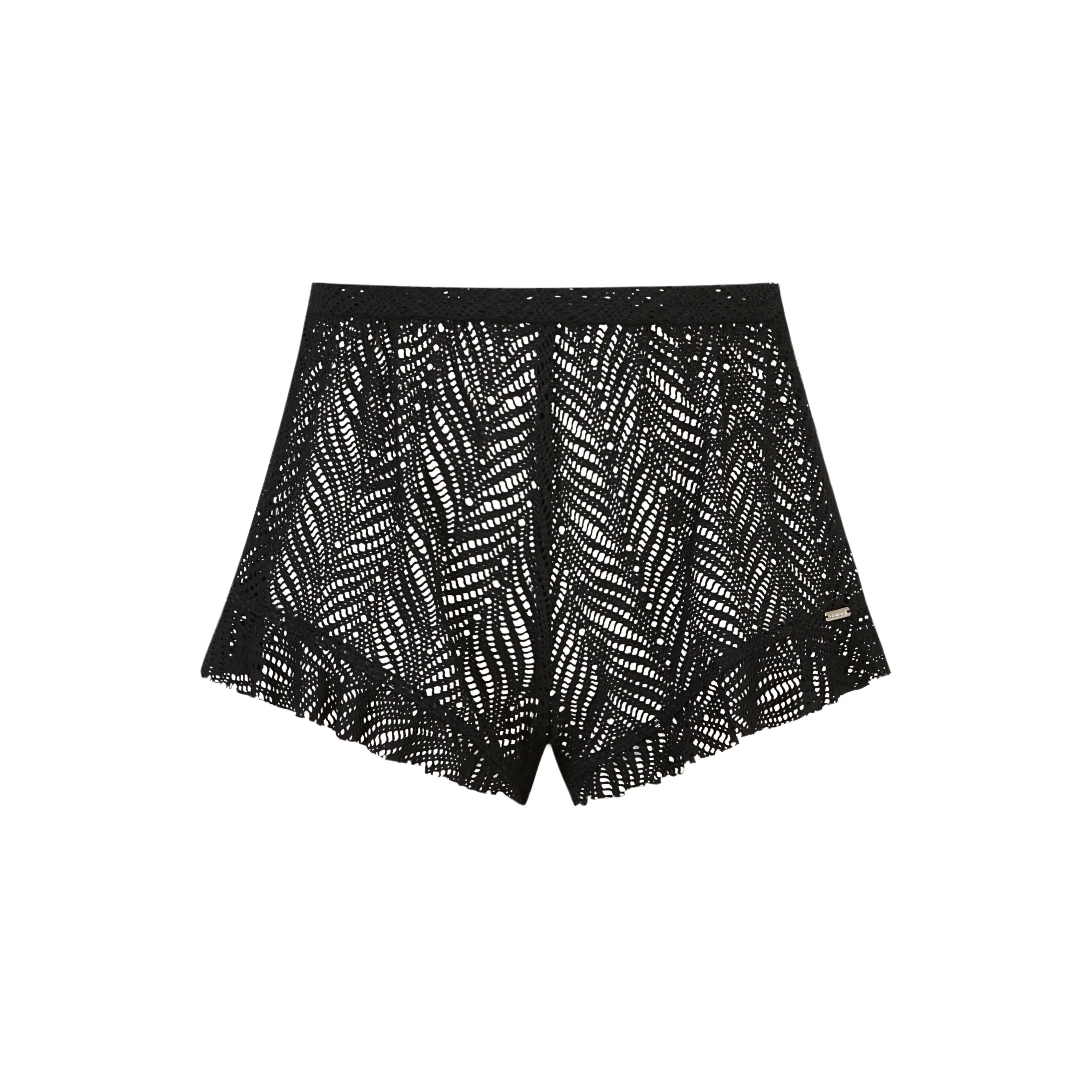 Crochet Love Coverup Shorts - Gourami
