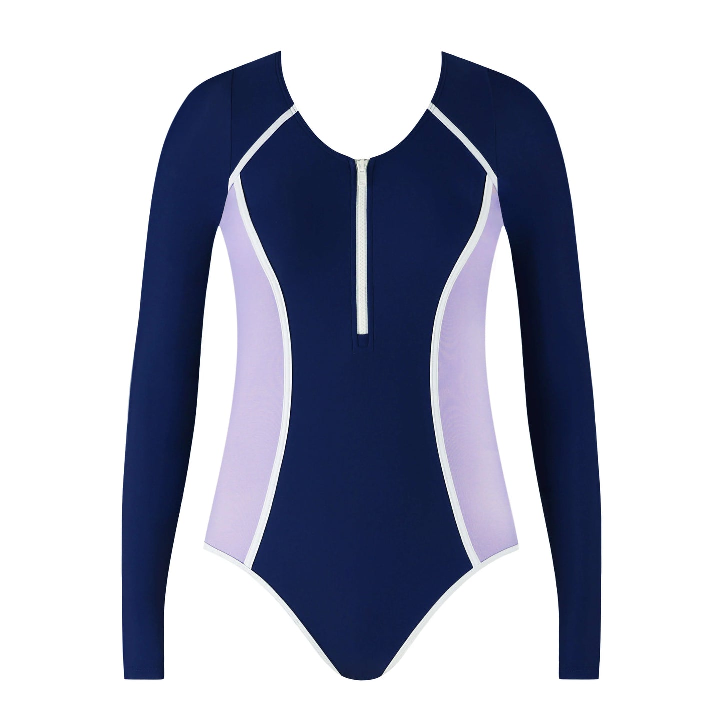 Track Long Sleeve Swimsuit - Gourami