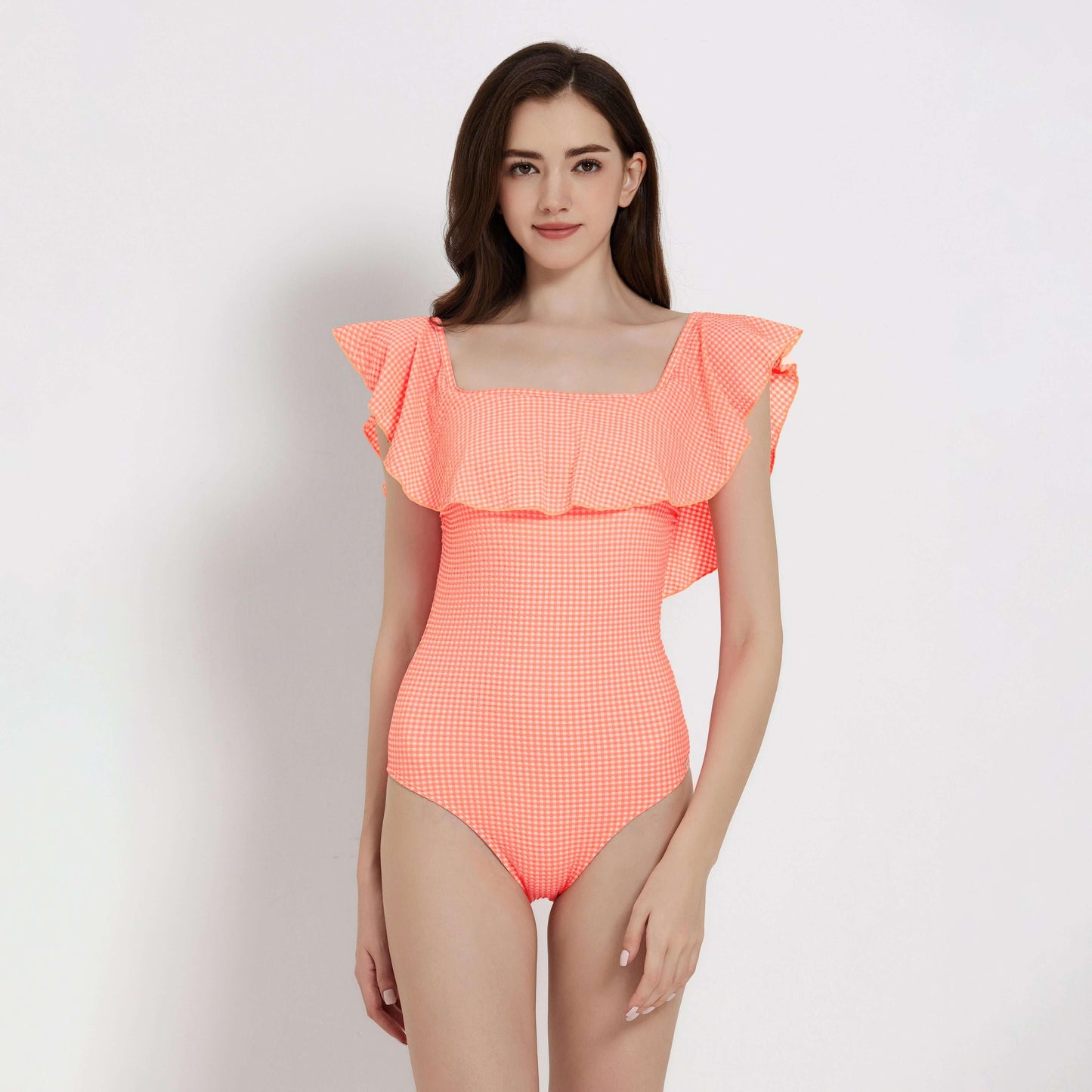 Gingham Ladies Swimsuit - Gourami