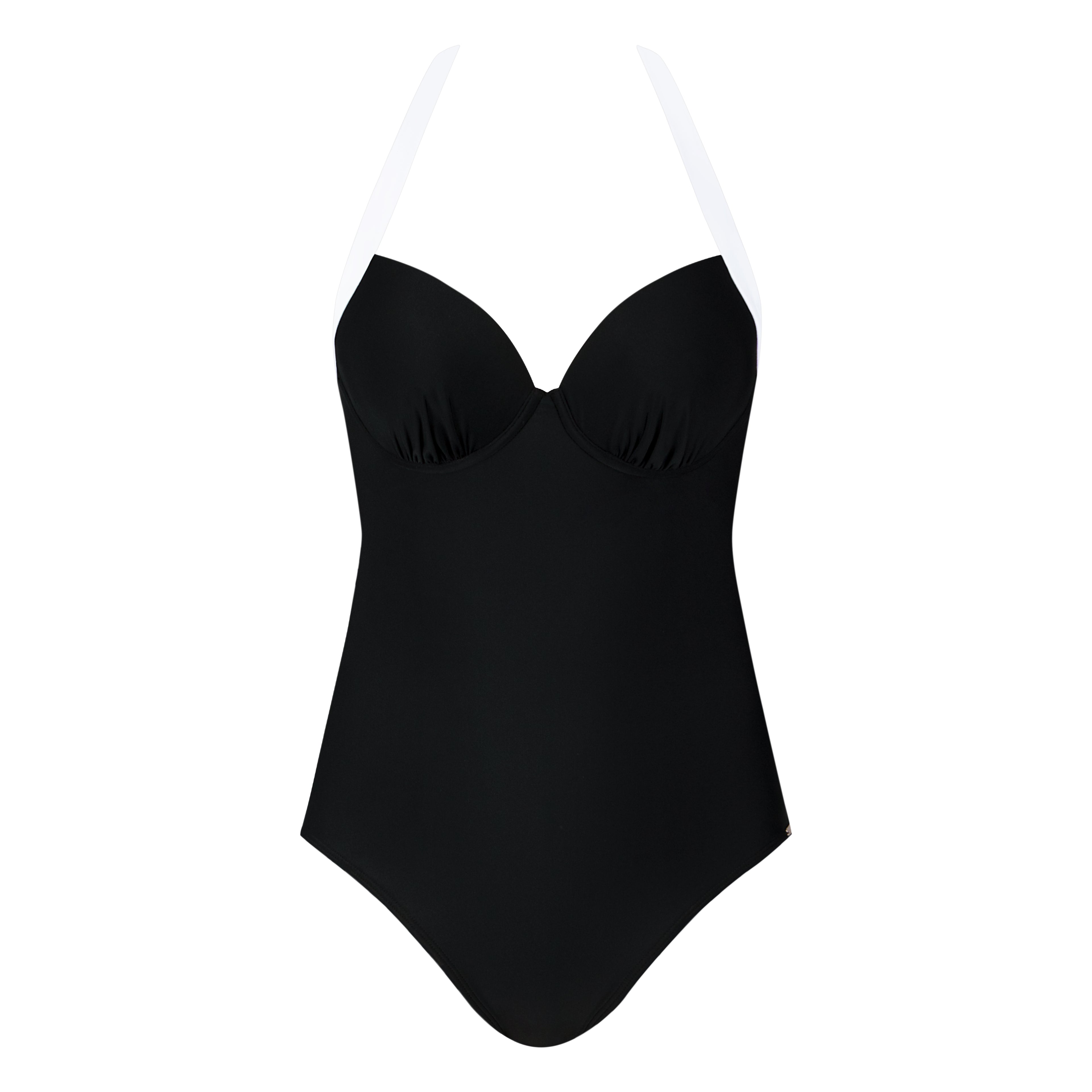 Black Tie Underwire Swimsuit