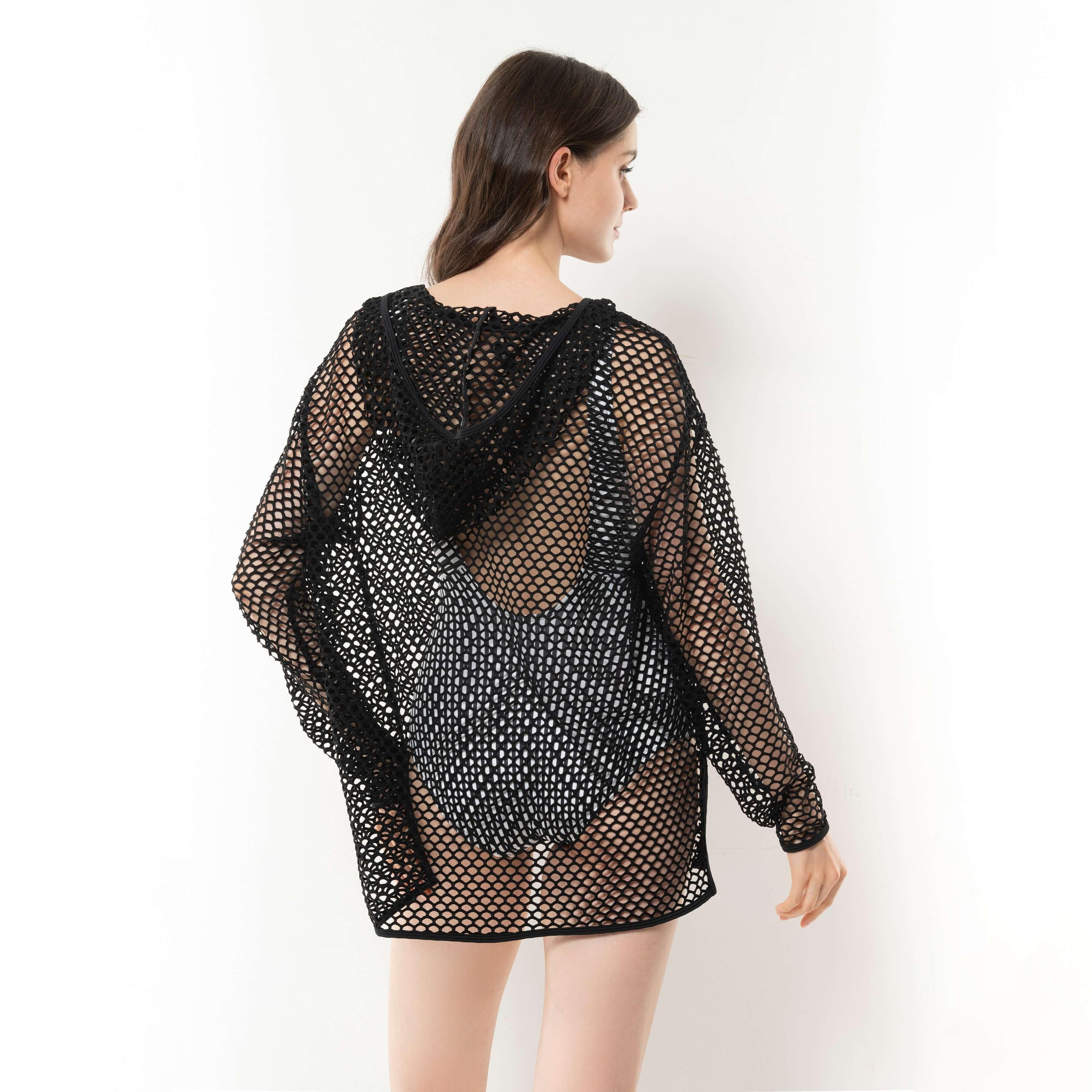 Off The Net Coverup Top - Gourami