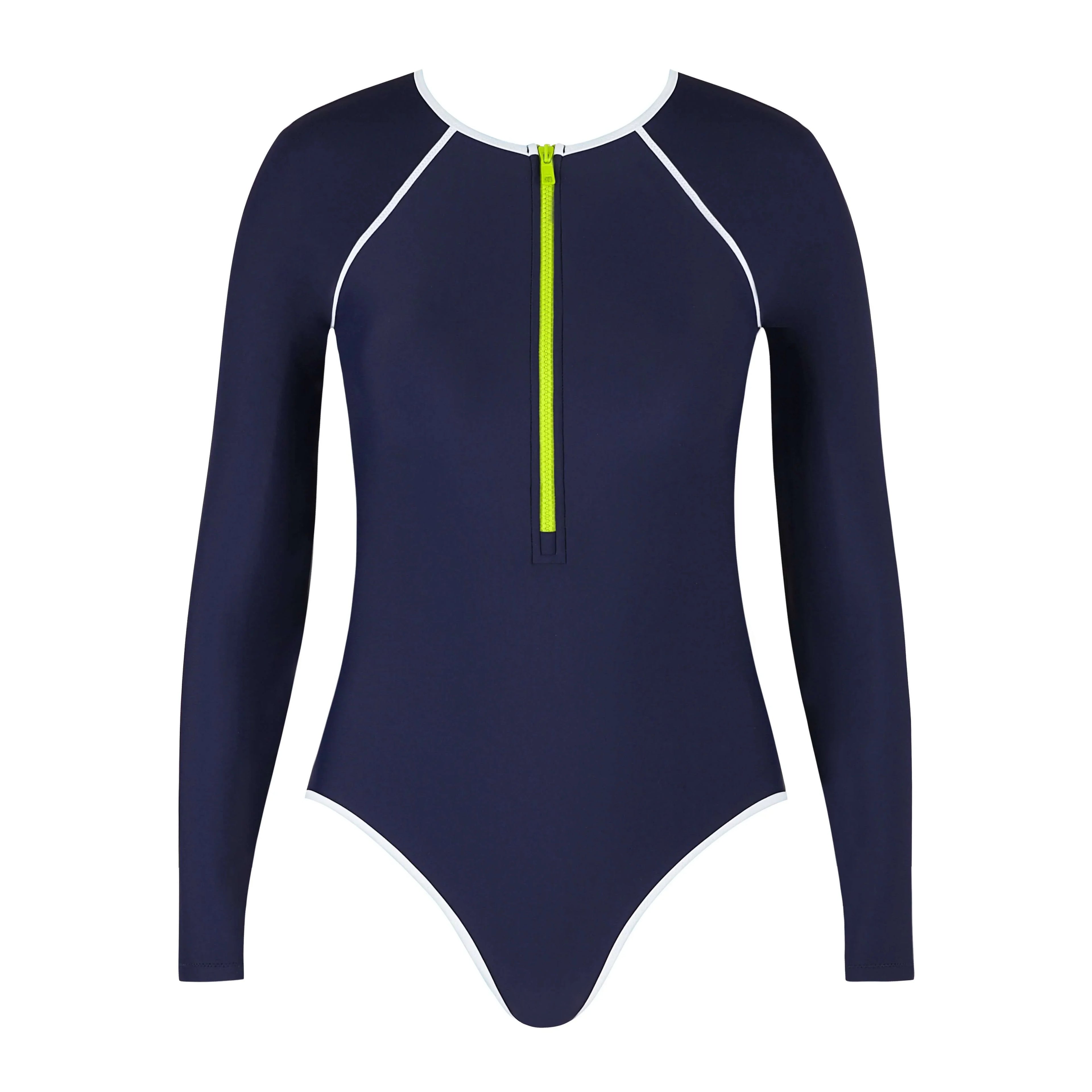 Neon Ladies Long Sleeve Swimsuit - Gourami