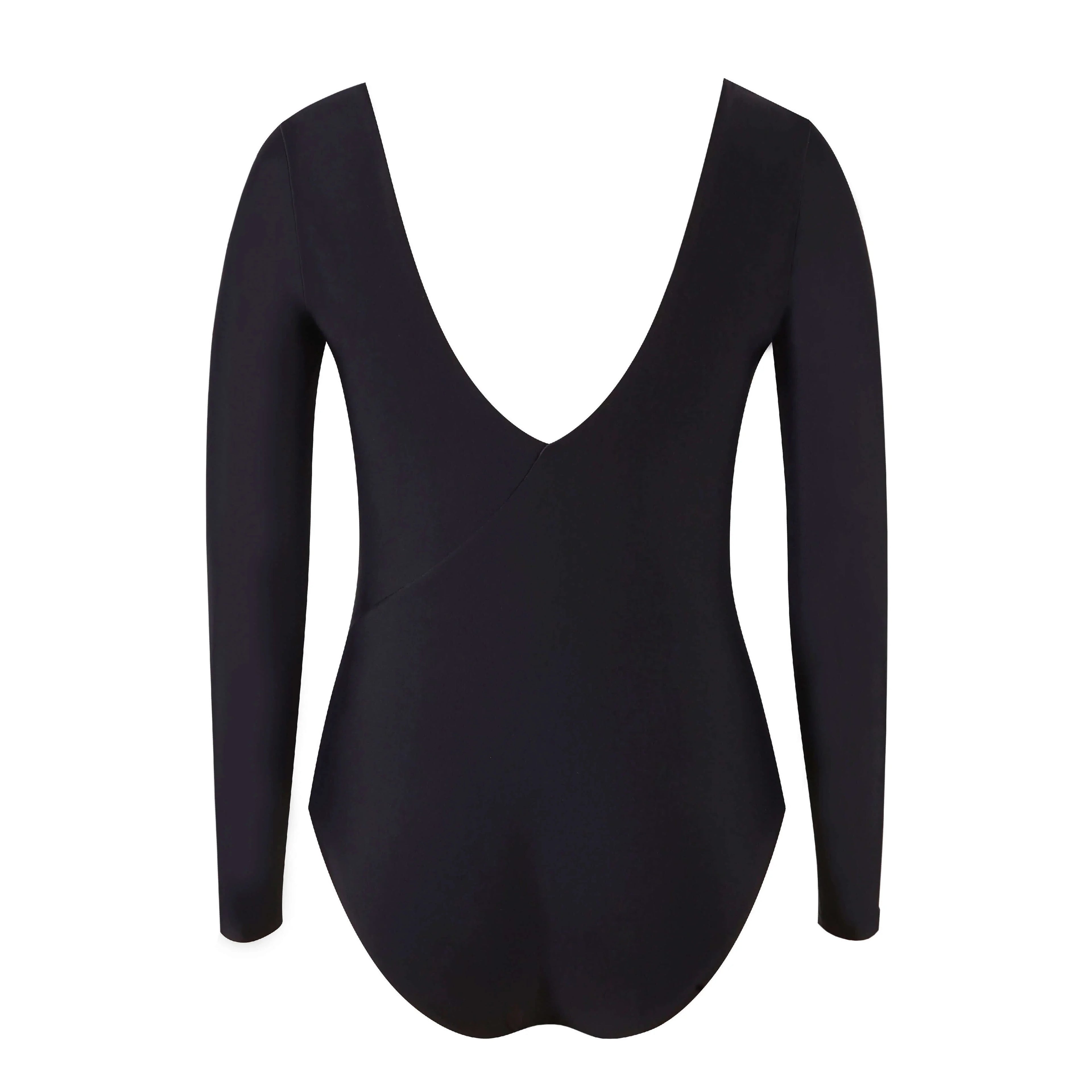 On The Side Long Sleeve Swimsuit - Gourami