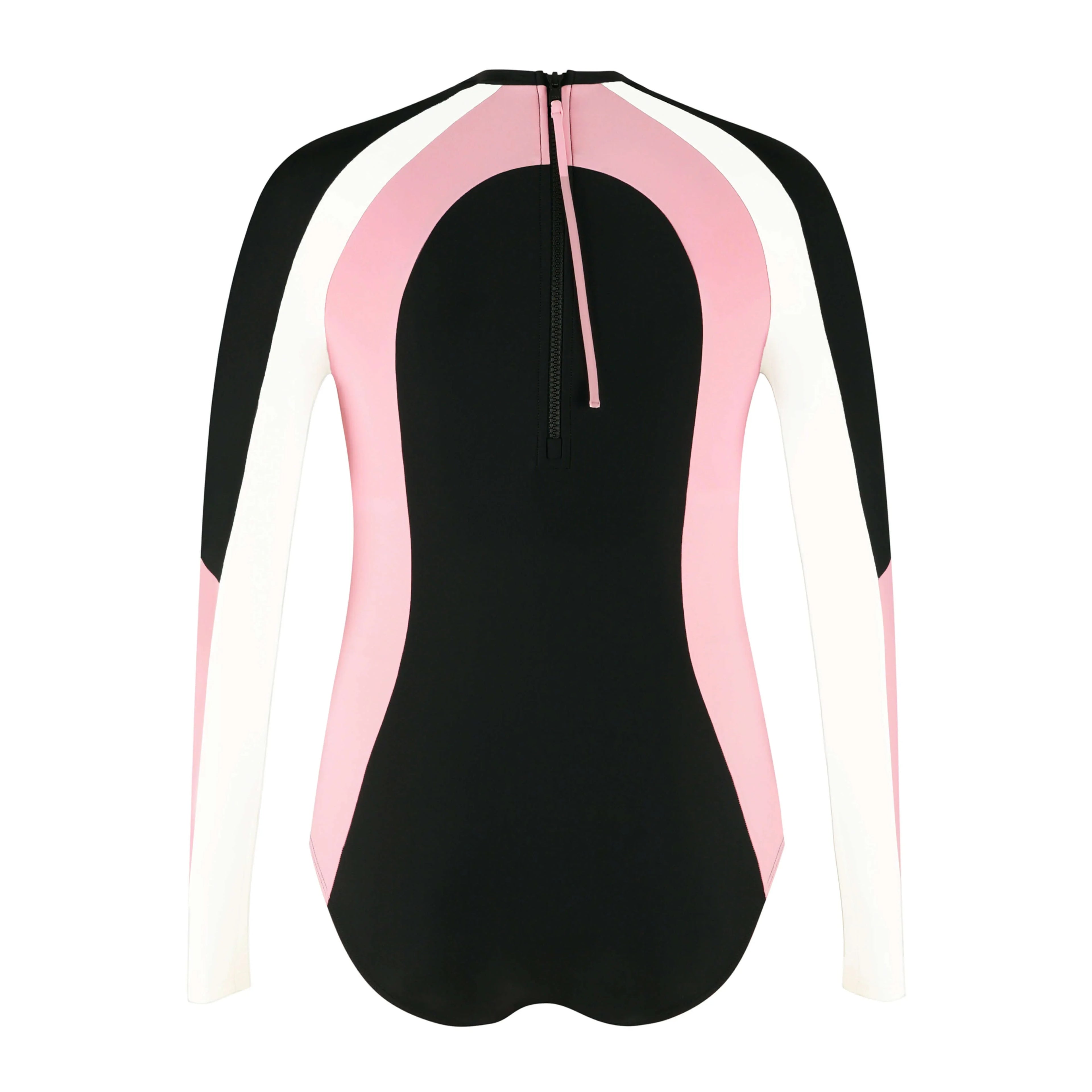 Tricolor Long Sleeve Swimsuit - Gourami
