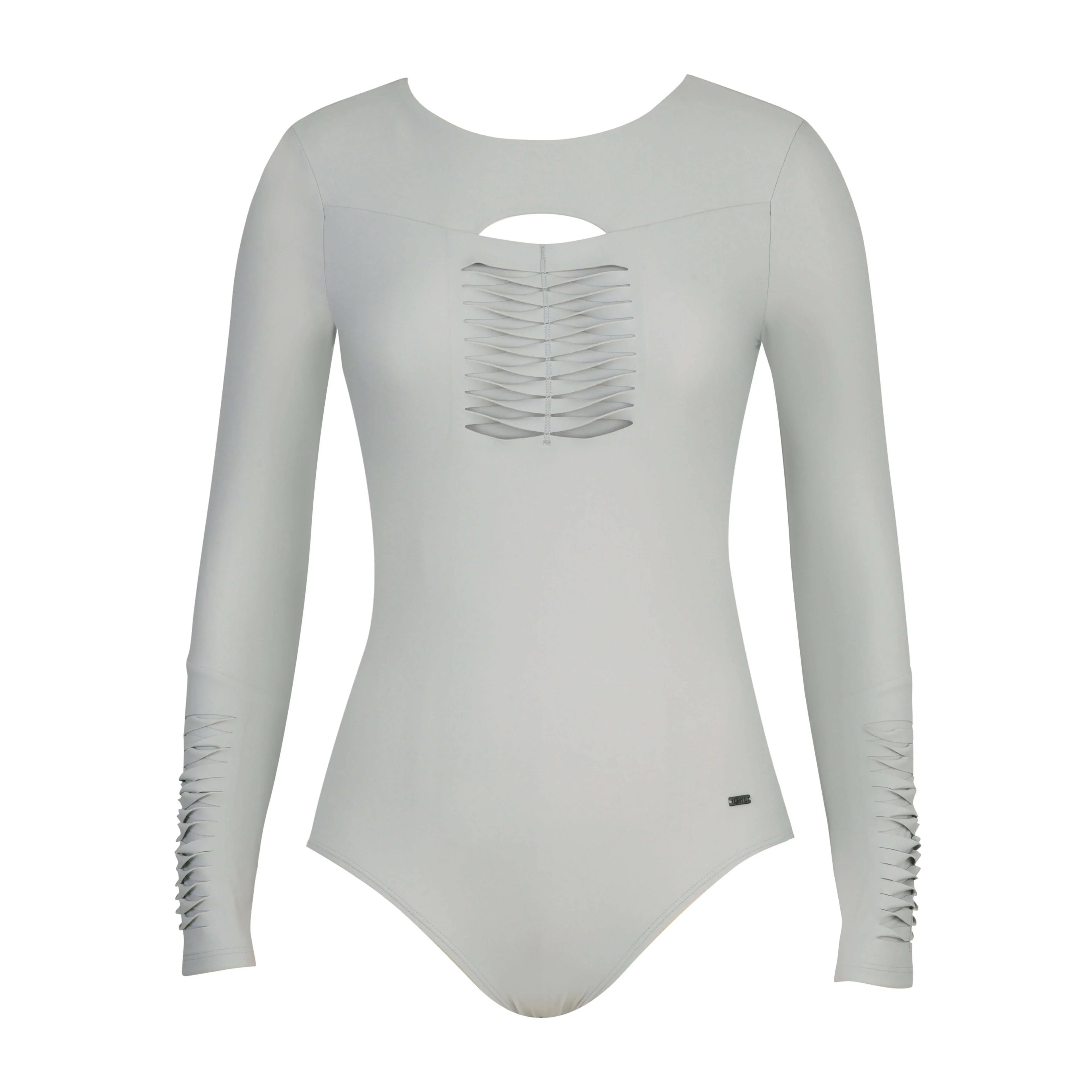 Hyper Twist Long Sleeve Swimsuit - Gourami