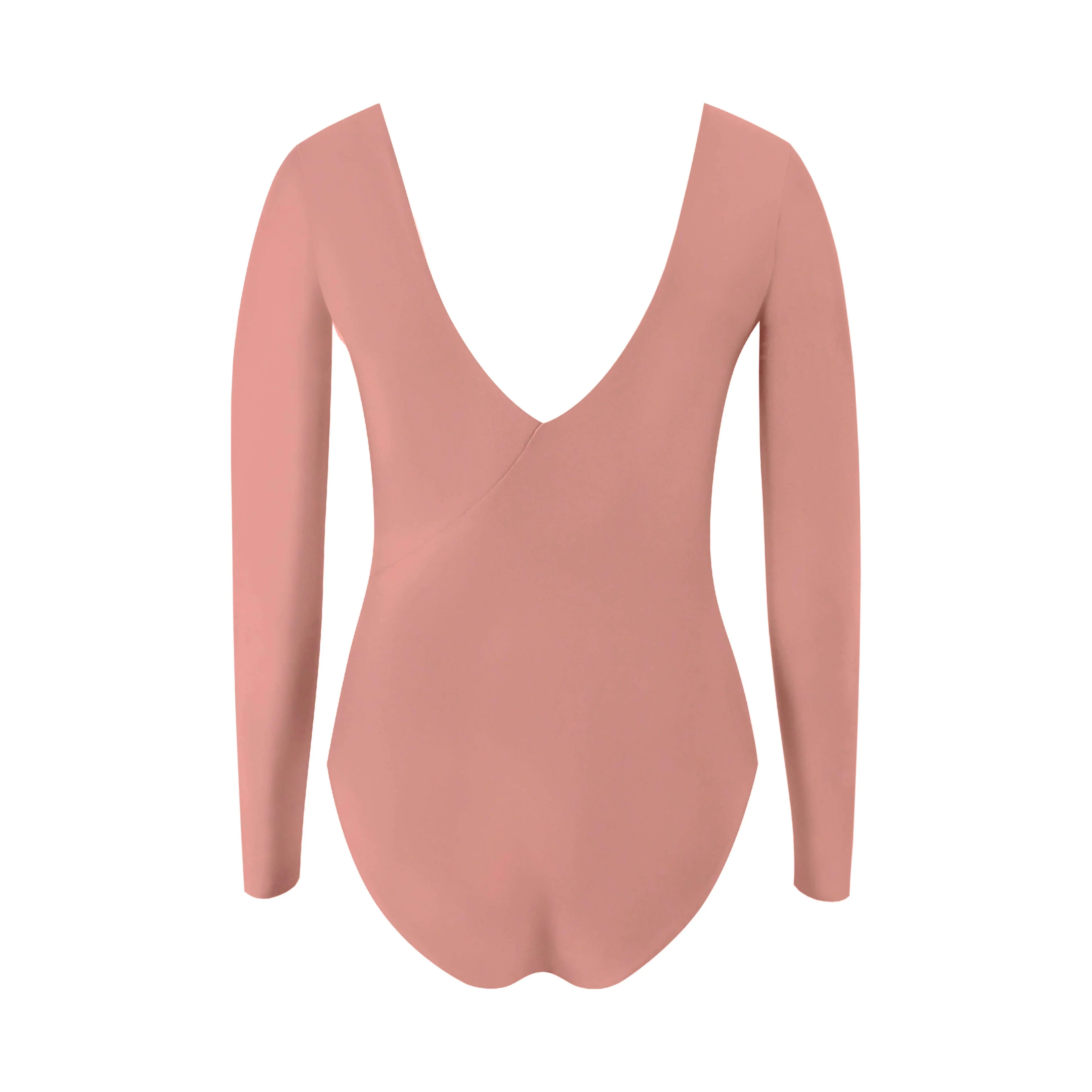 On The Side Long Sleeve Swimsuit - Gourami