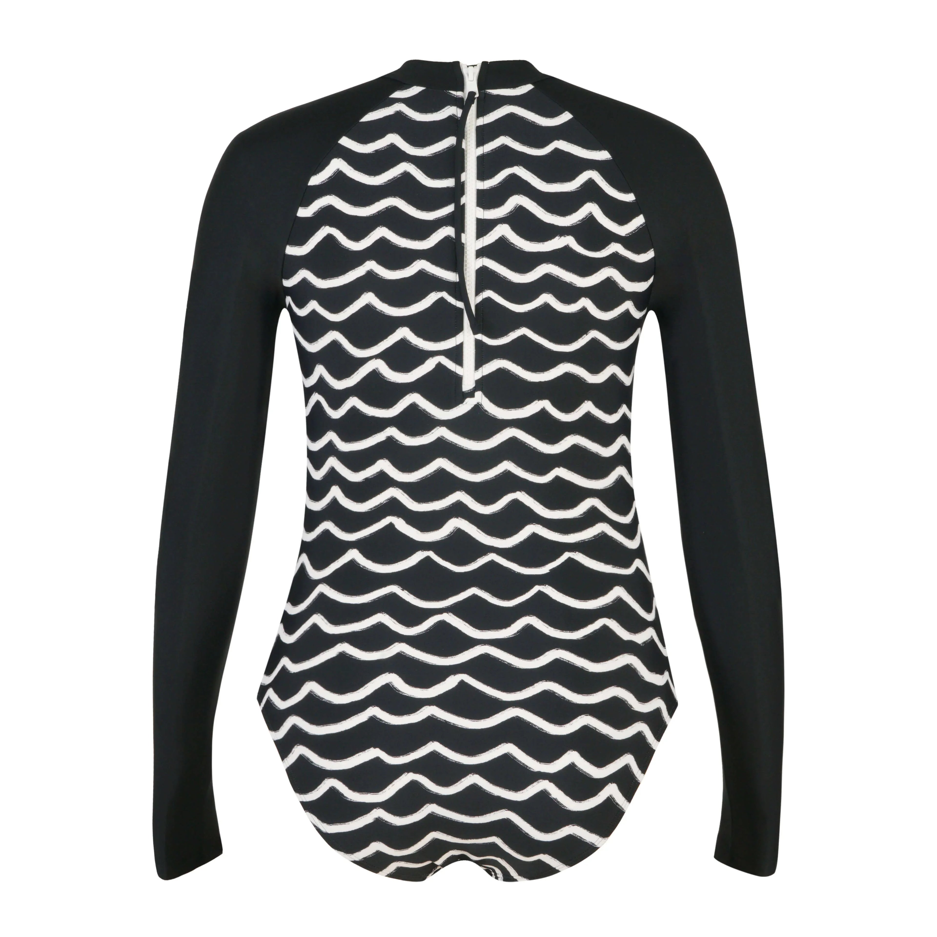 Waves Ladies Long Sleeve Swimsuit - Gourami