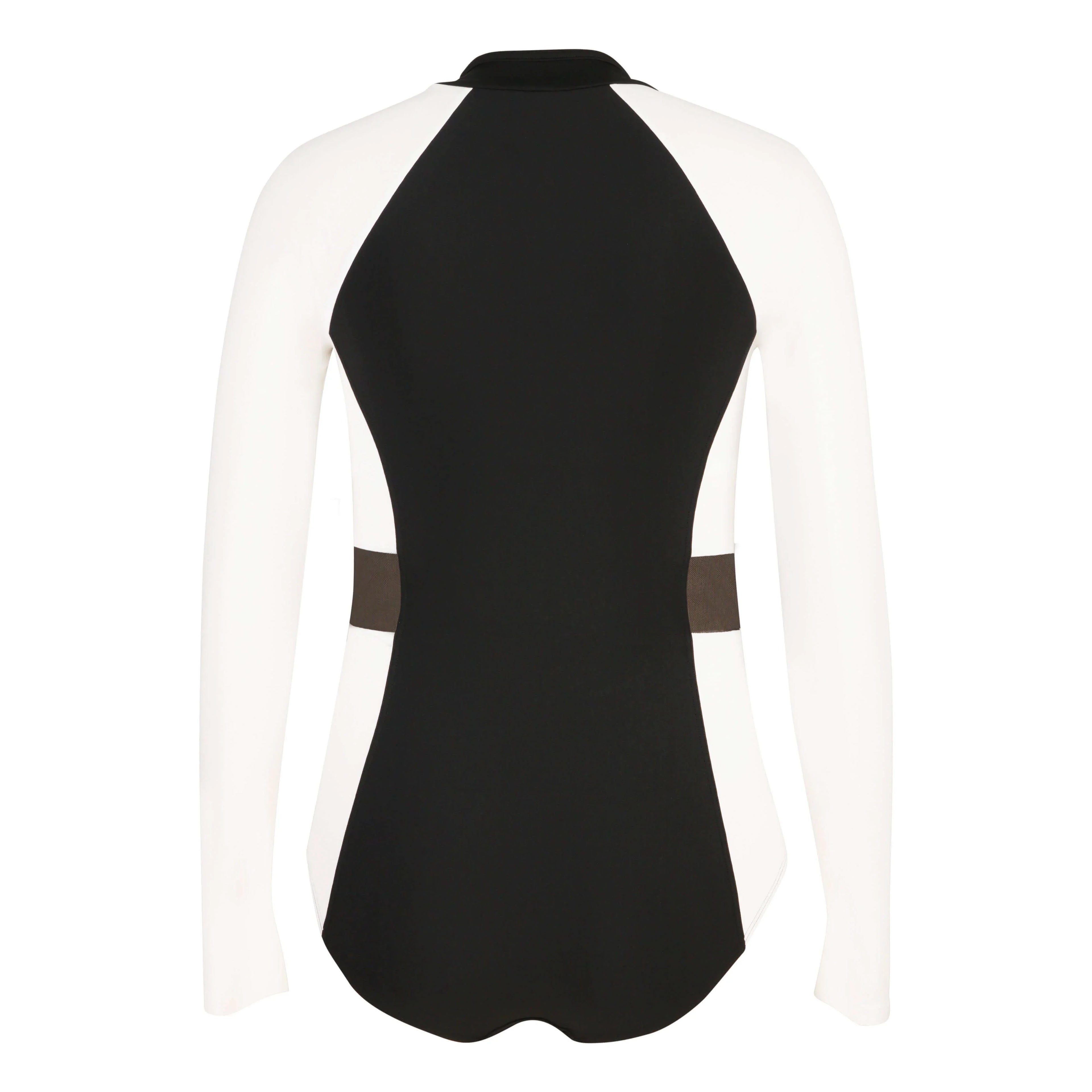 Color On Color Long Sleeve Swimsuit - Gourami