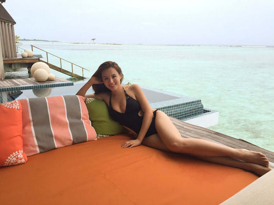 Rabeea Yeung honeymoon @ Maldives