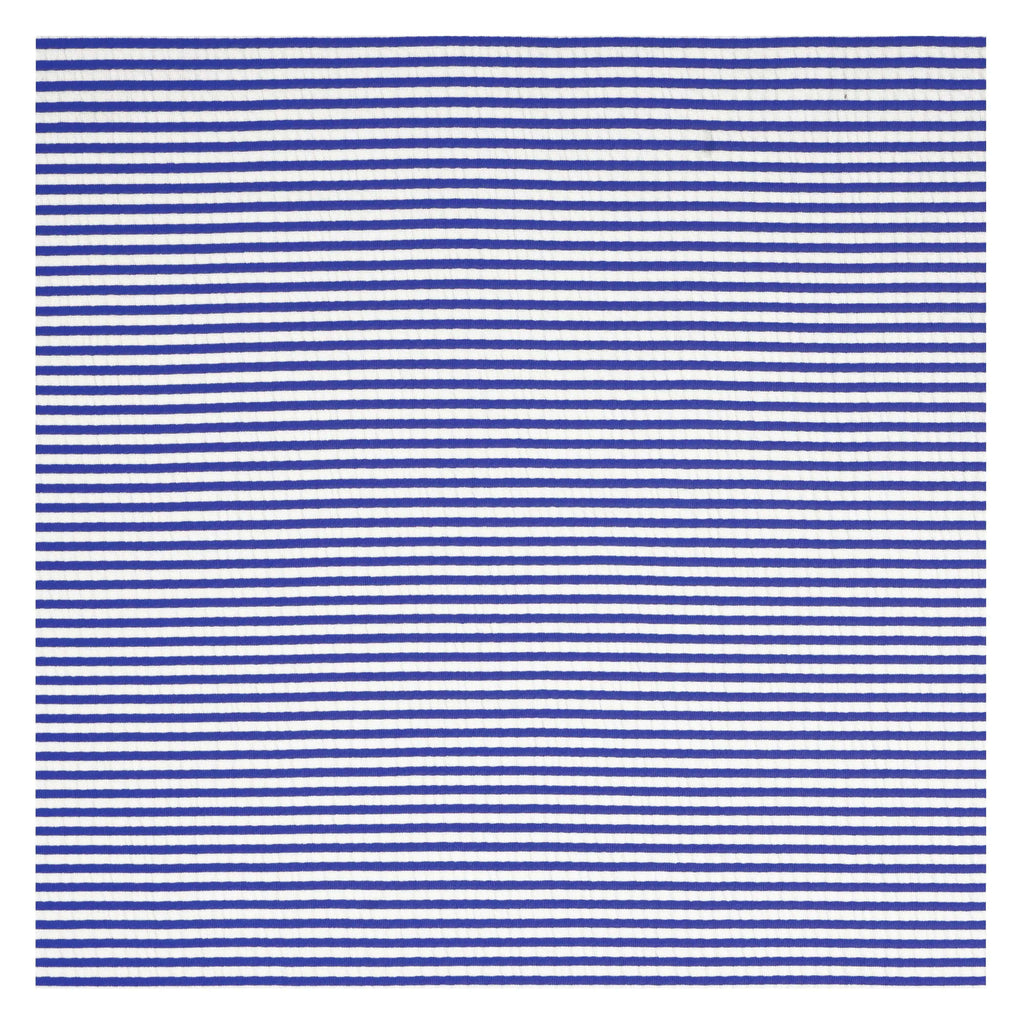 Candy Stripe Boys Rashguard Set featuring blue and white striped pattern for stylish sun protection.