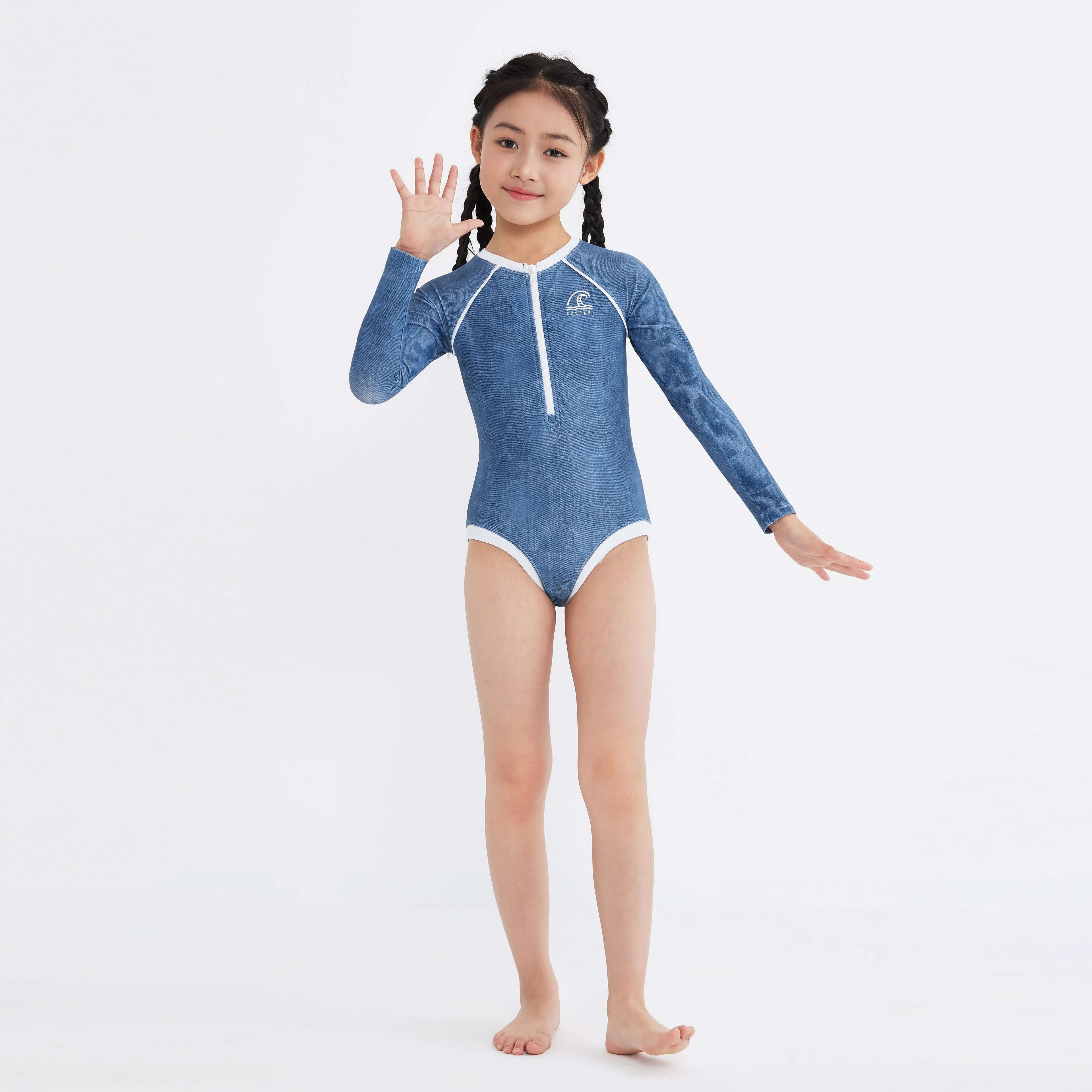 Indigo Girls Long Sleeve Swimsuit