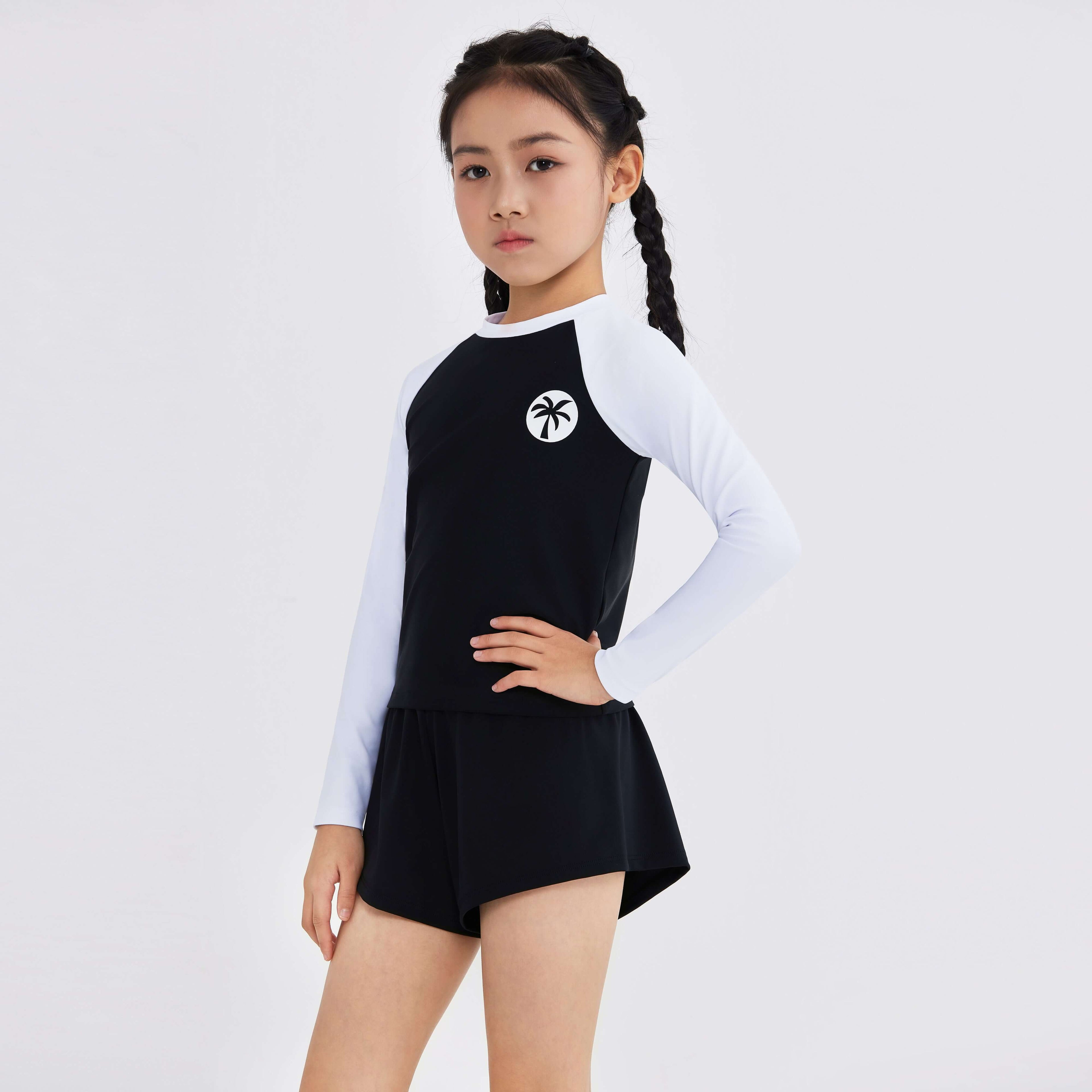 Monochrome Girls Rashguard Set