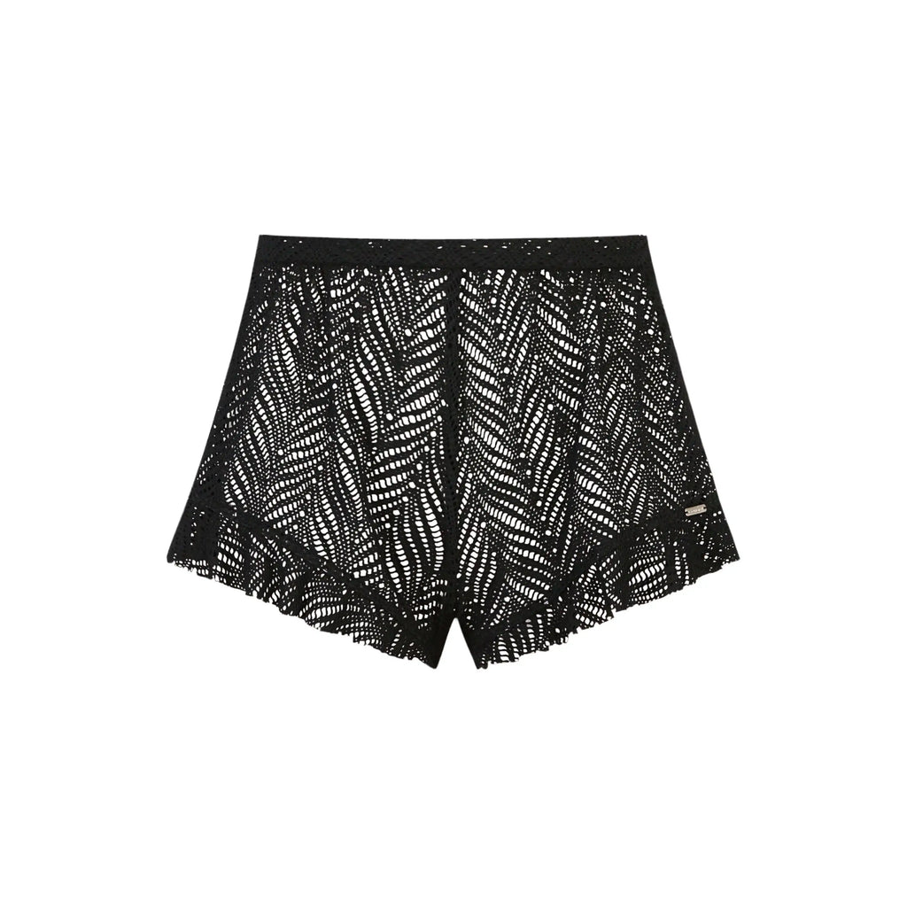 Crochet Love Coverup Shorts - Gourami