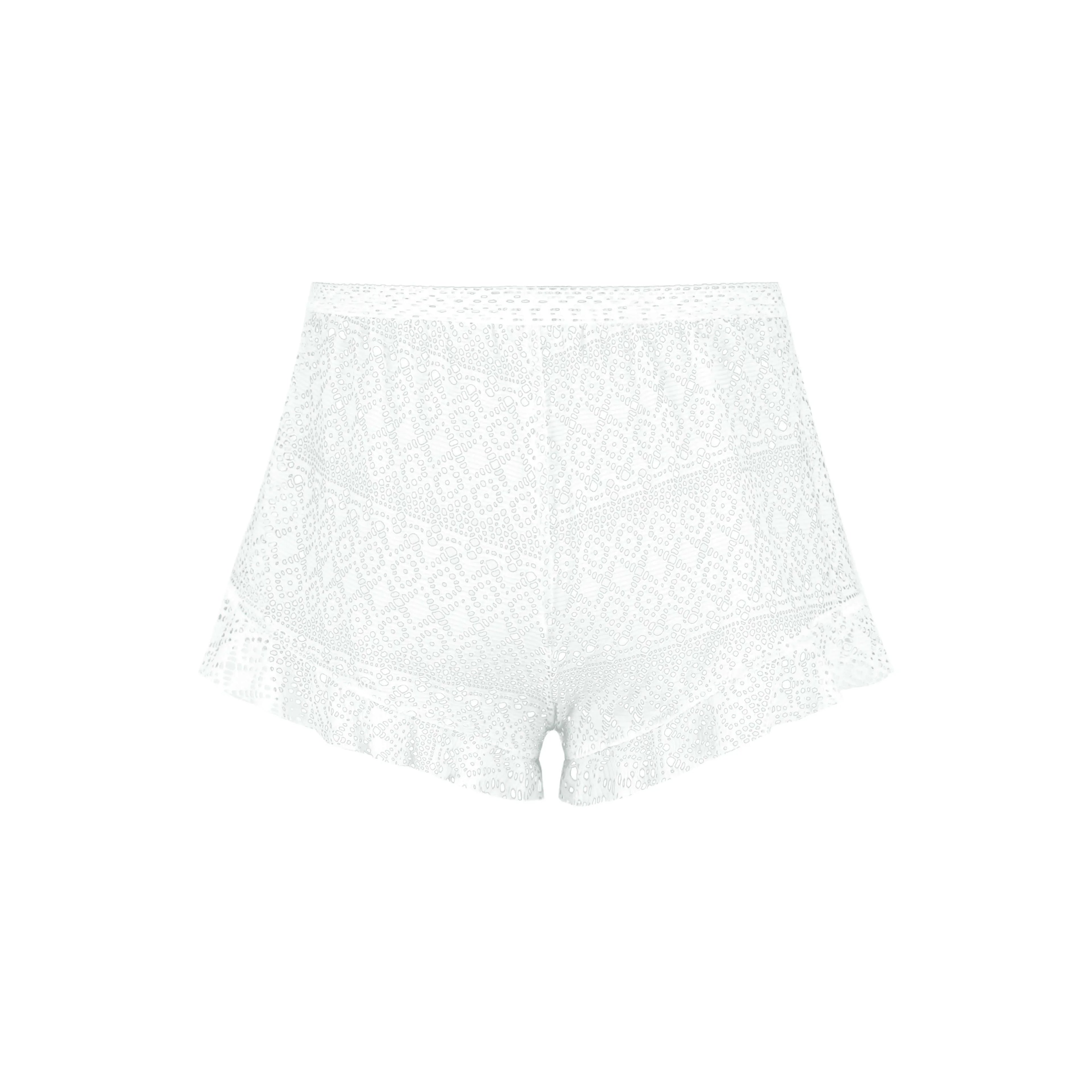 Crochet Love Coverup Shorts - Gourami