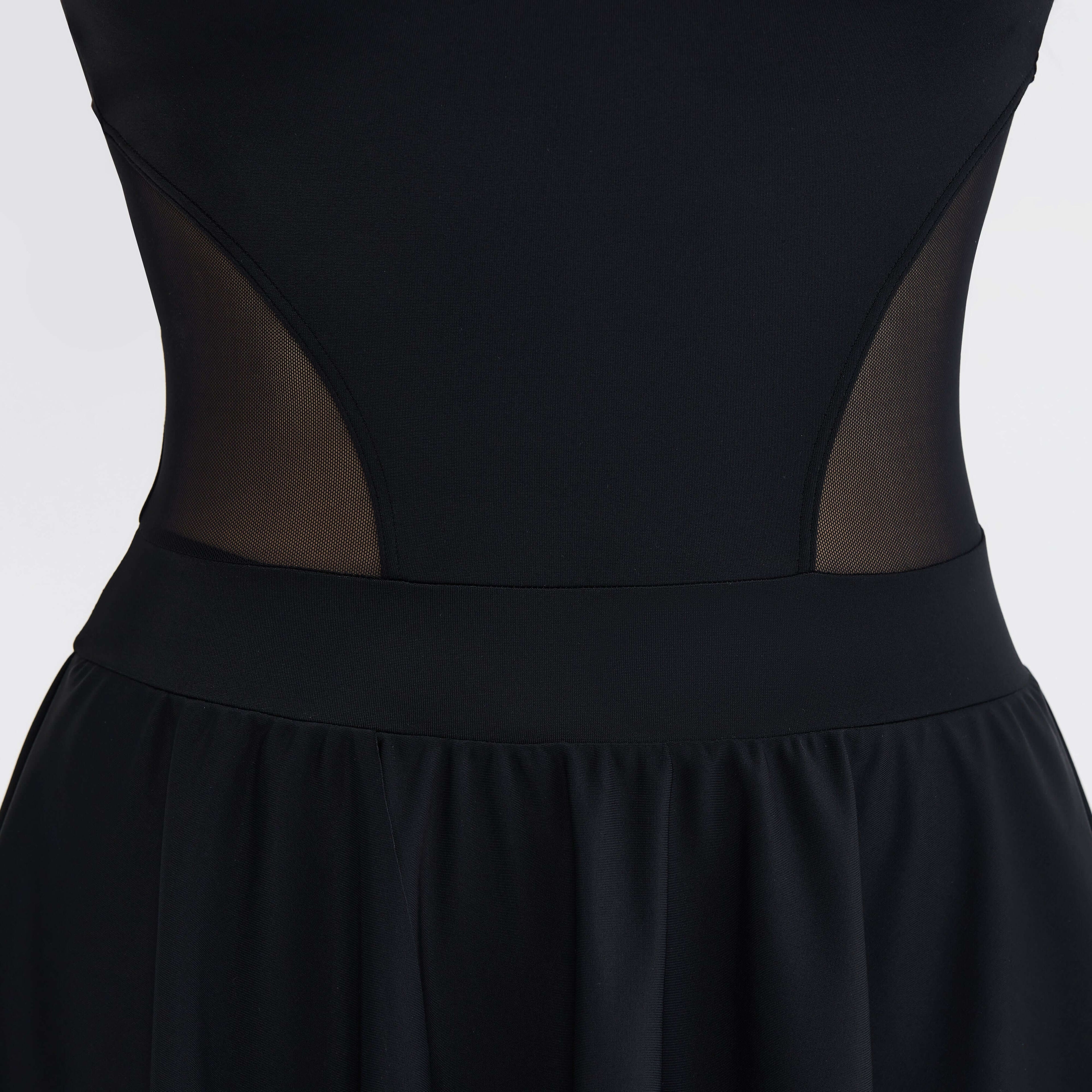 Modular Mesh Swim Dress