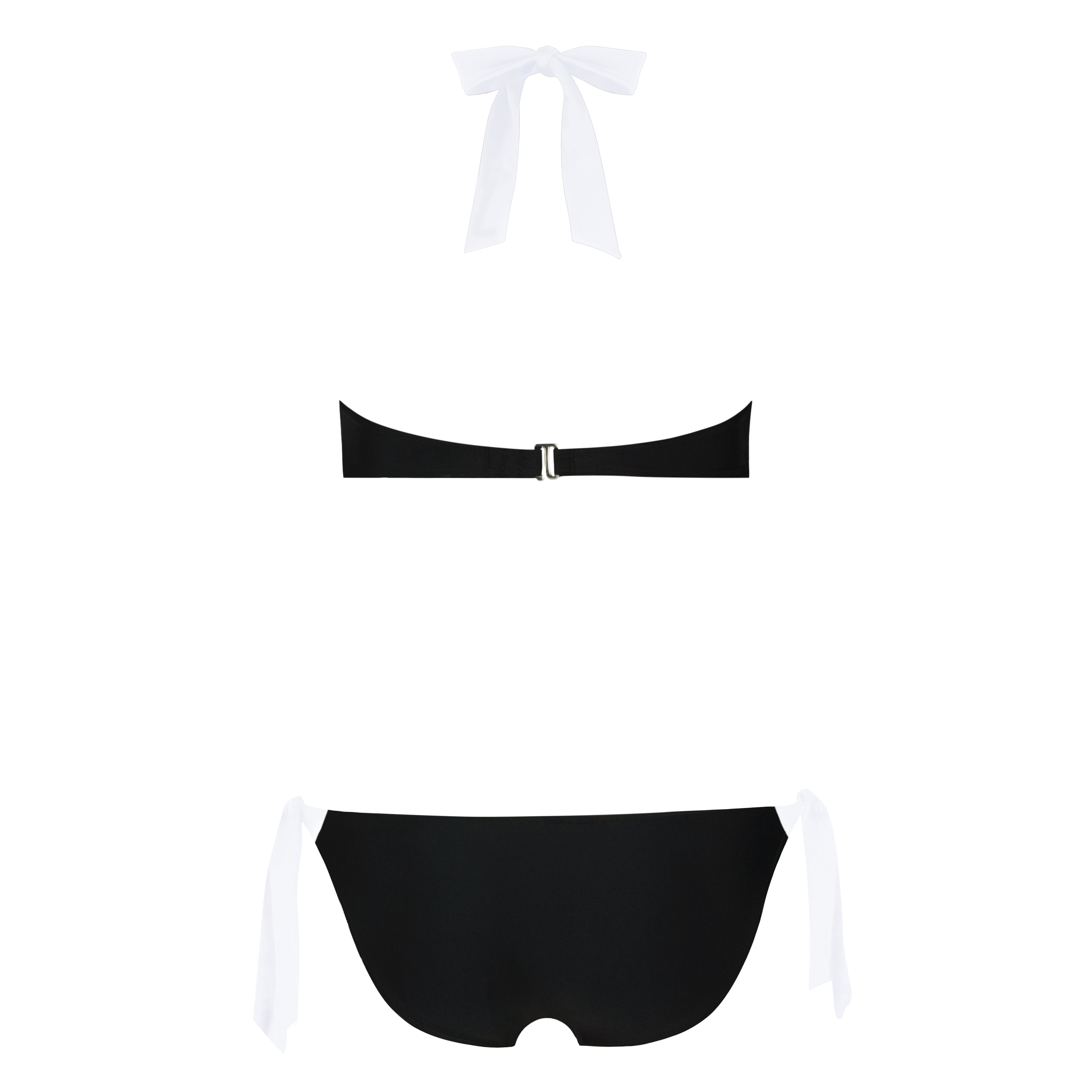 Black Tie Underwire Bikini