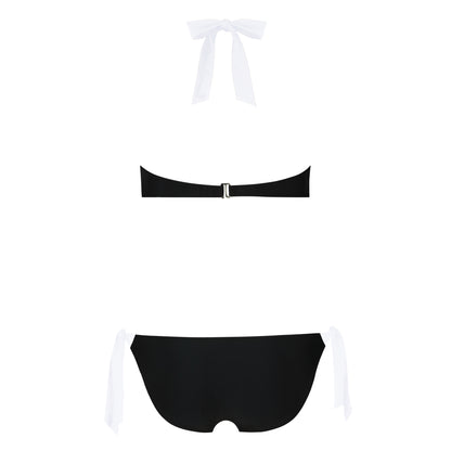 Black Tie Underwire Bikini