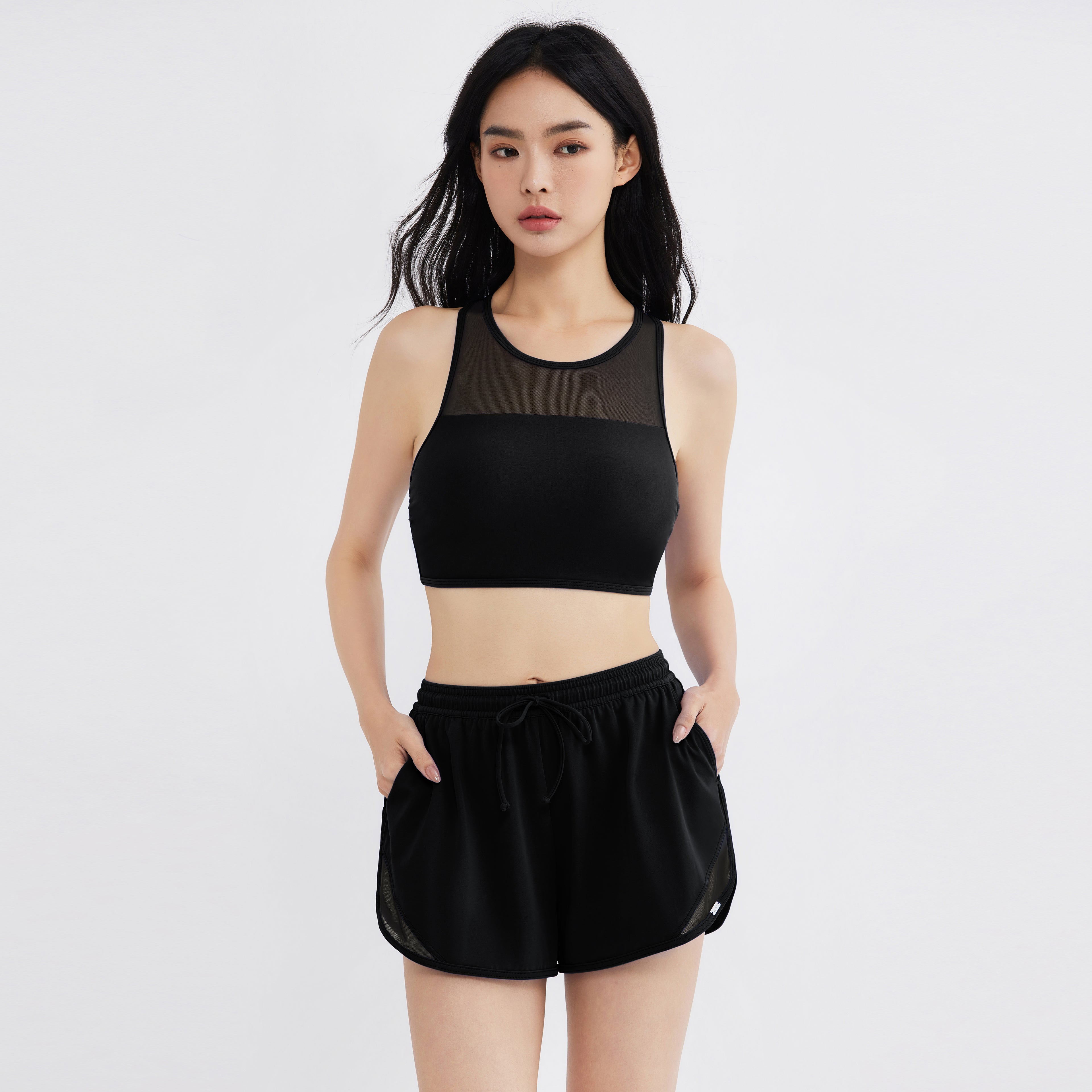 Modular Mesh Swim Shorts