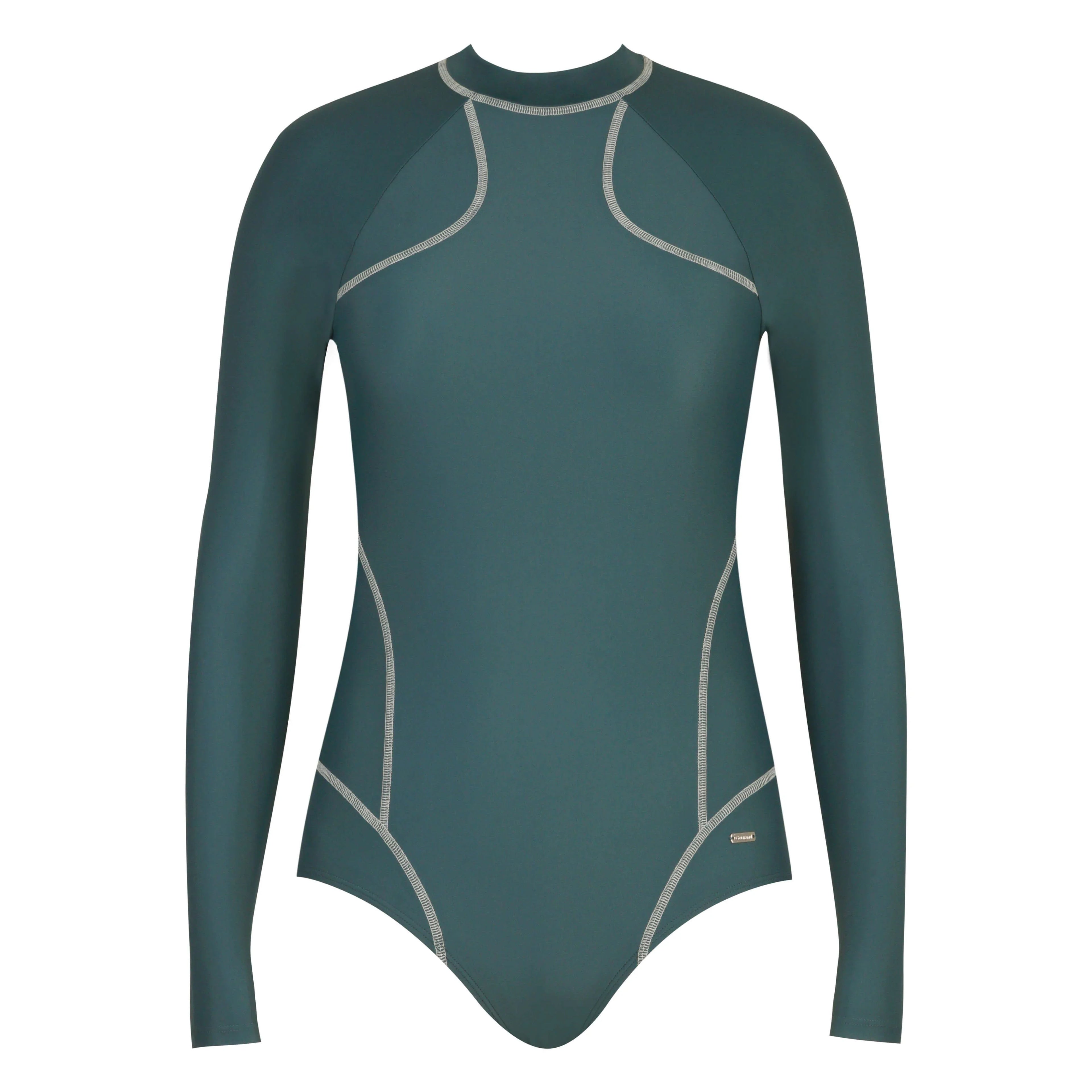 New Wave Long Sleeve Swimsuit - Gourami