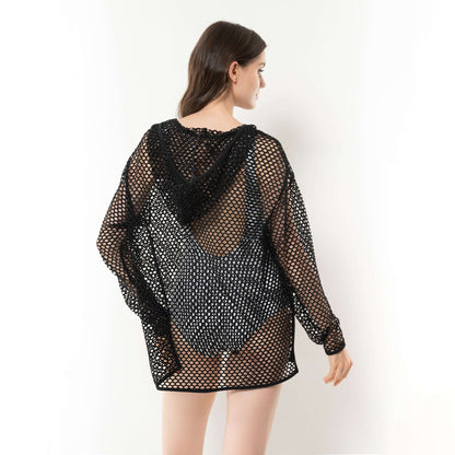 Off The Net Coverup Top - Gourami