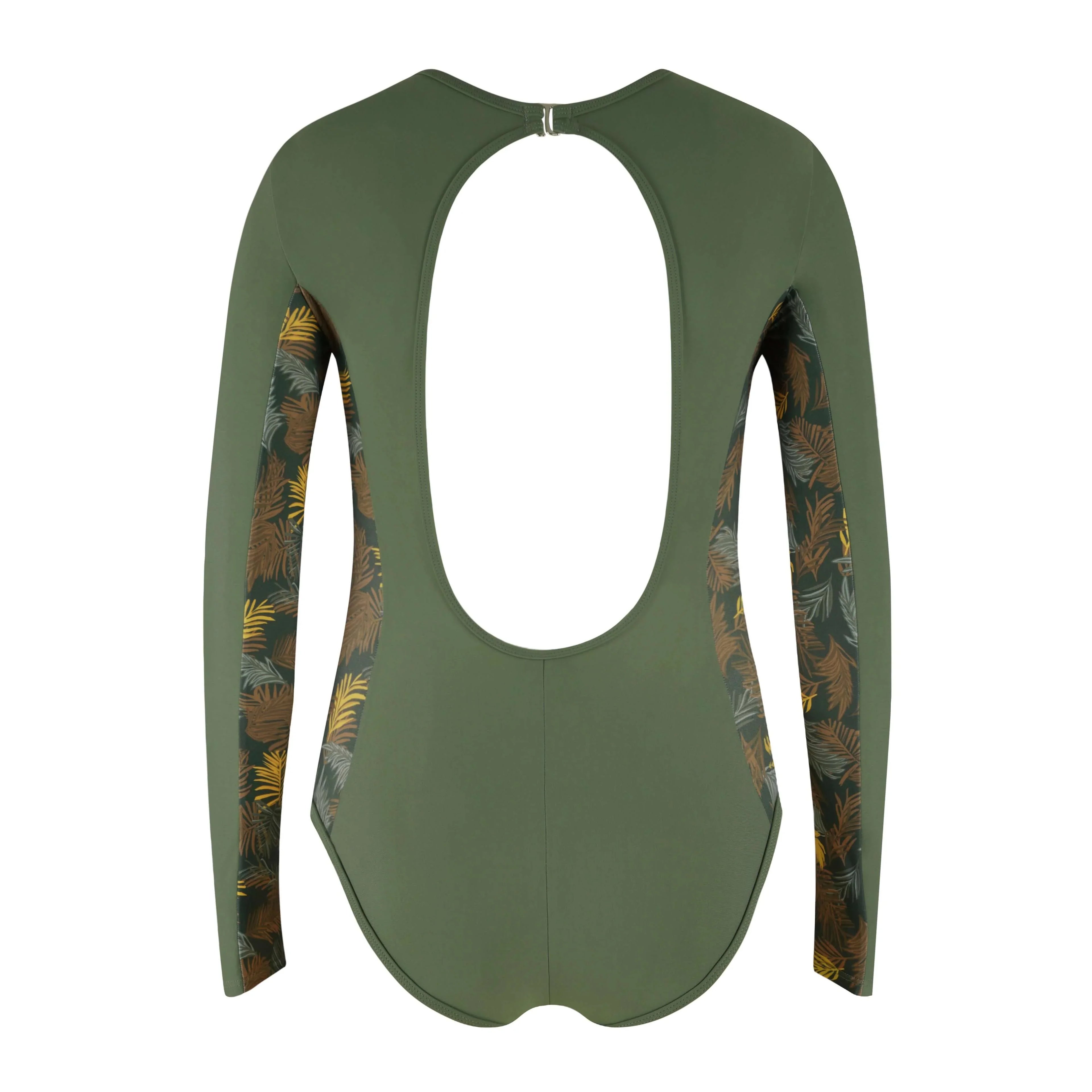 Leafy Long Sleeve Swimsuit - Gourami