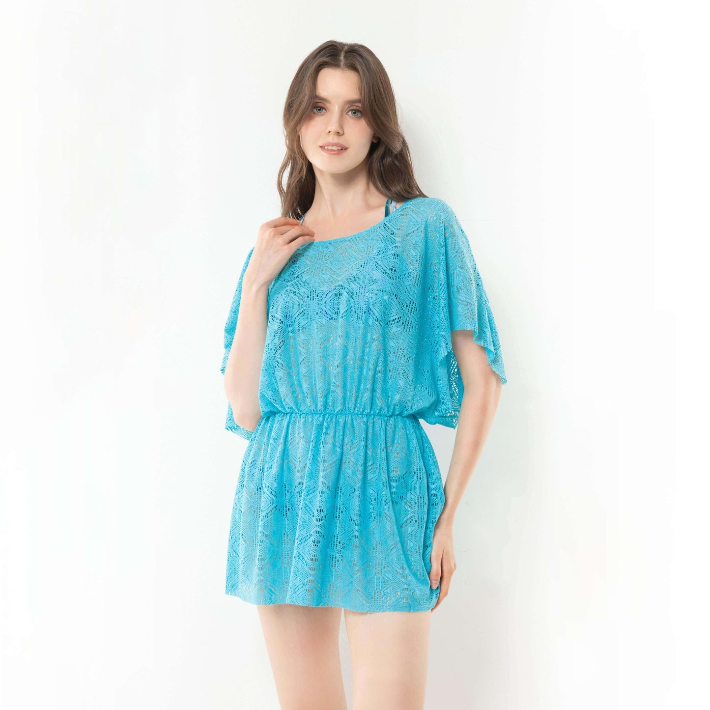 Crochet Dreamer Coverup Dress - Gourami
