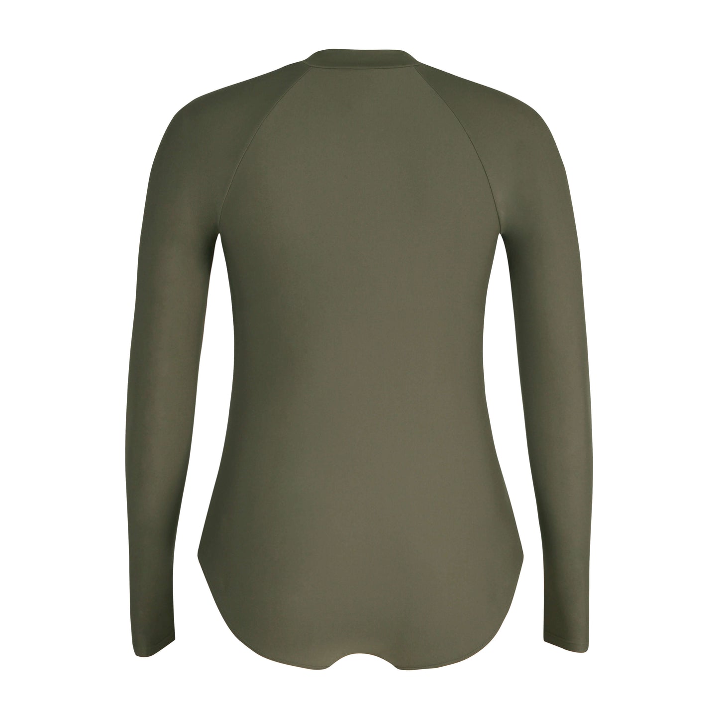 Zip Up Long Sleeve Swimsuit - Gourami
