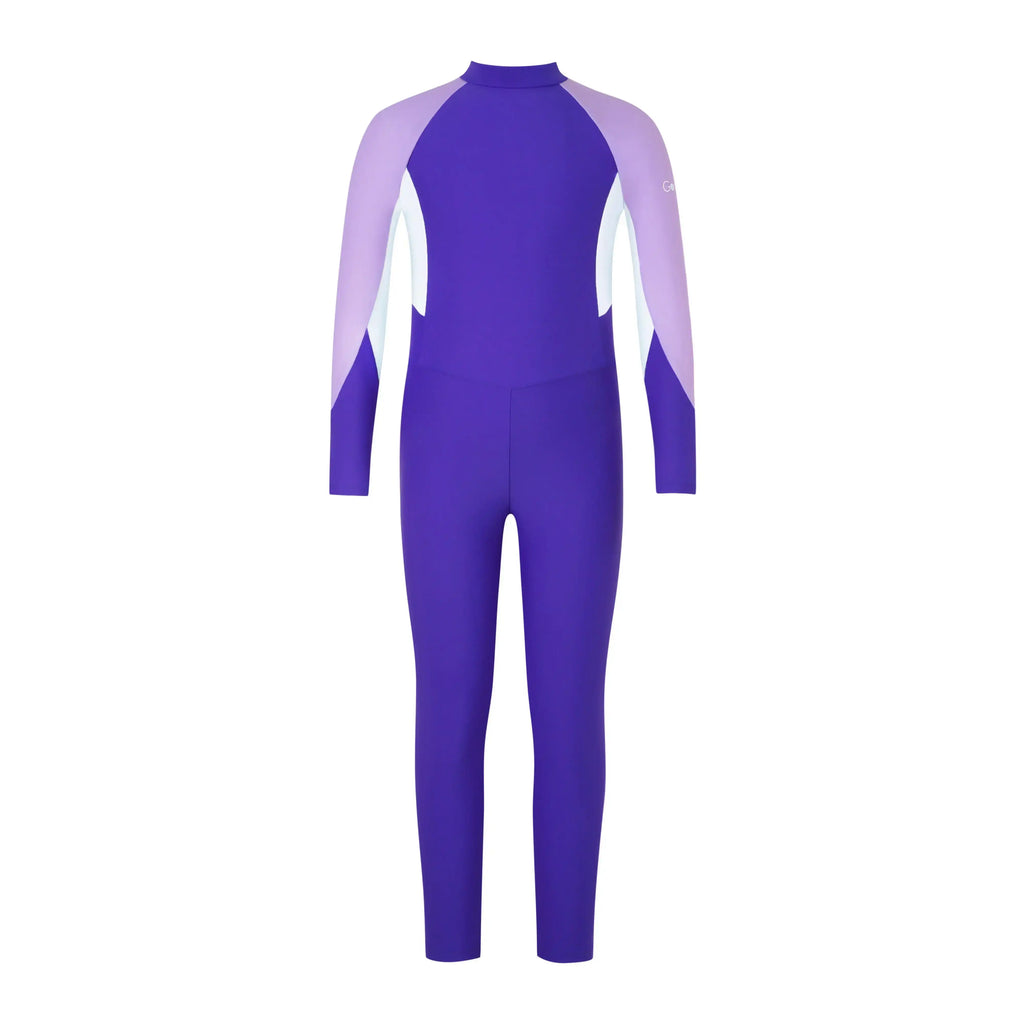 Resort Sport Girls Long Sleeve Sunsuit - Gourami