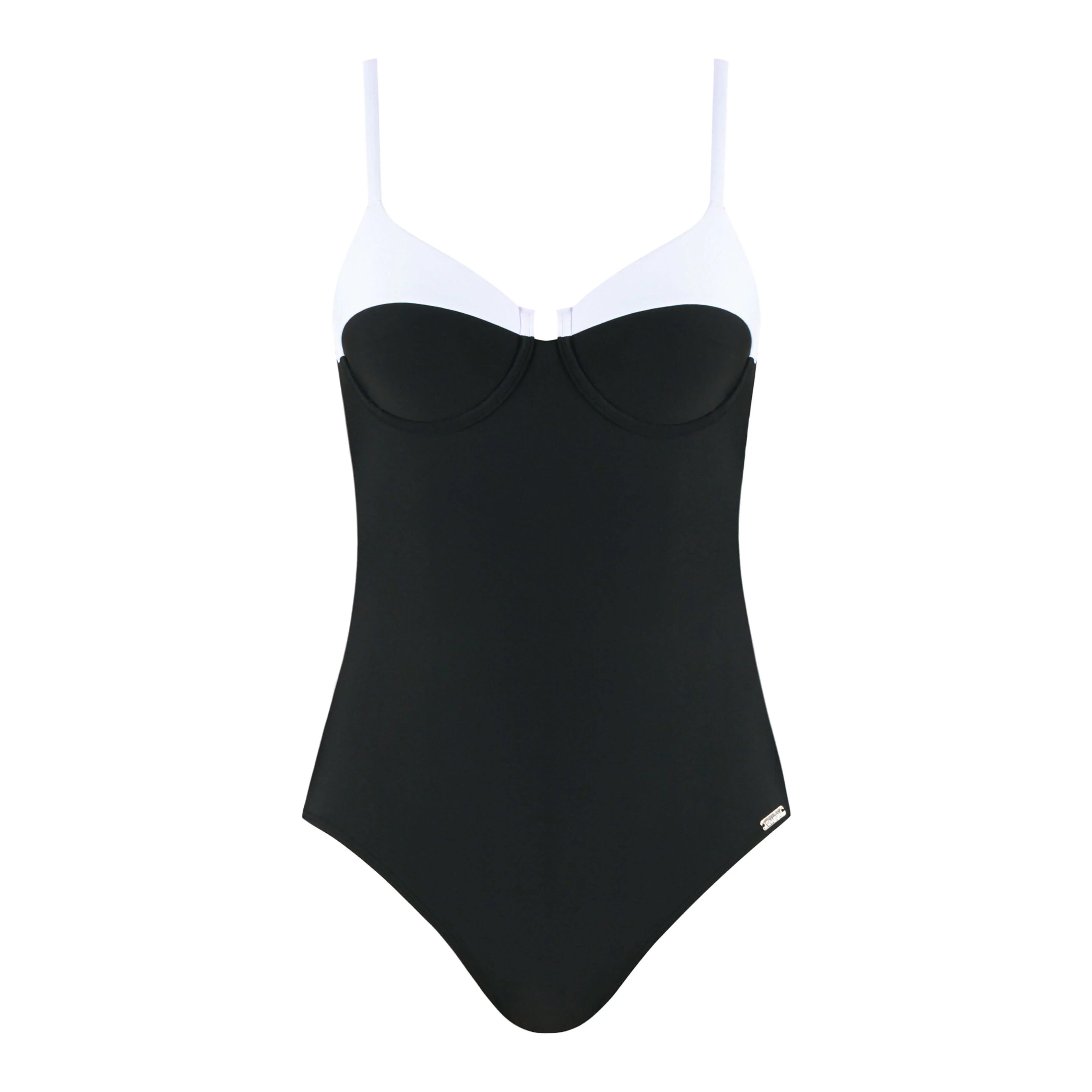 Notch Underwire Swimsuit - Gourami