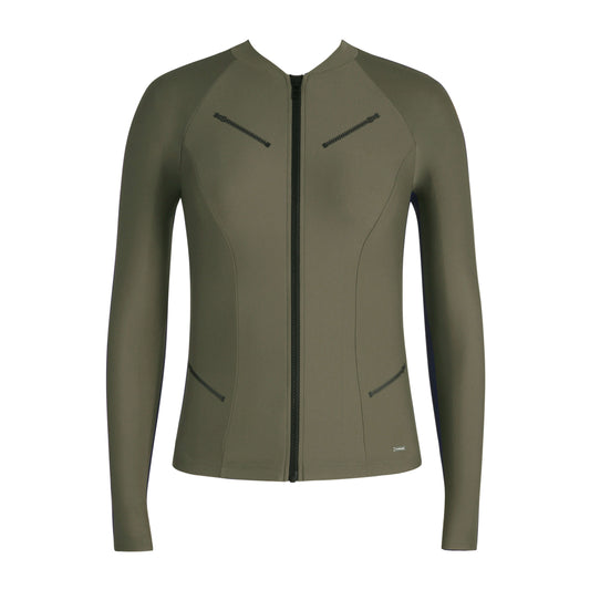Zip Up Multi-Purpose Swim Jacket - Gourami