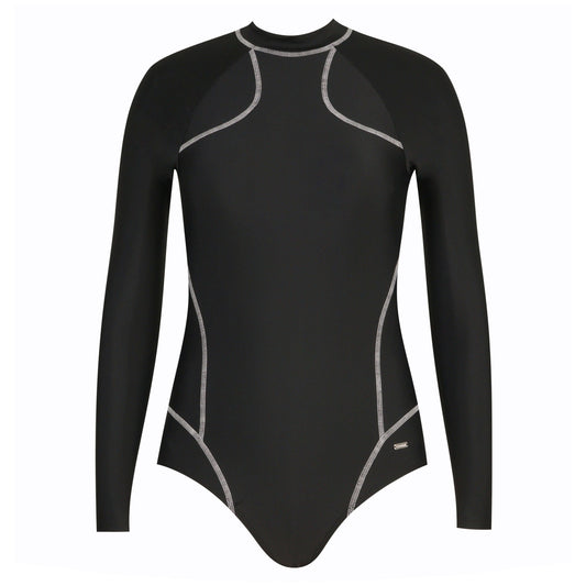 New Wave Long Sleeve Swimsuit - Gourami