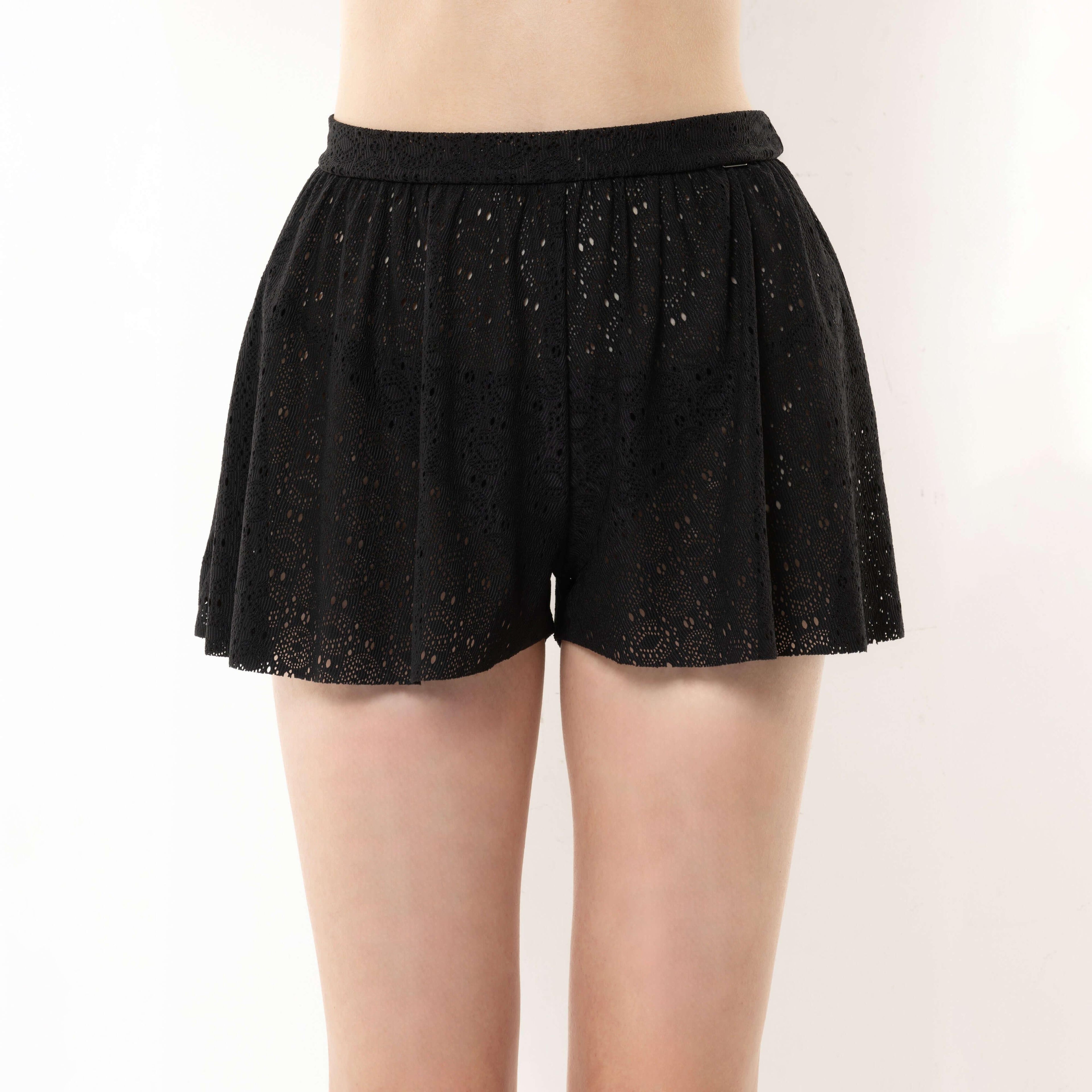 Crochet Dreamer Coverup Shorts - Gourami