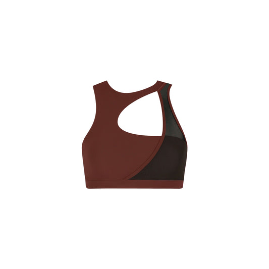 Distortion Gym To Swim Bra Top - Gourami