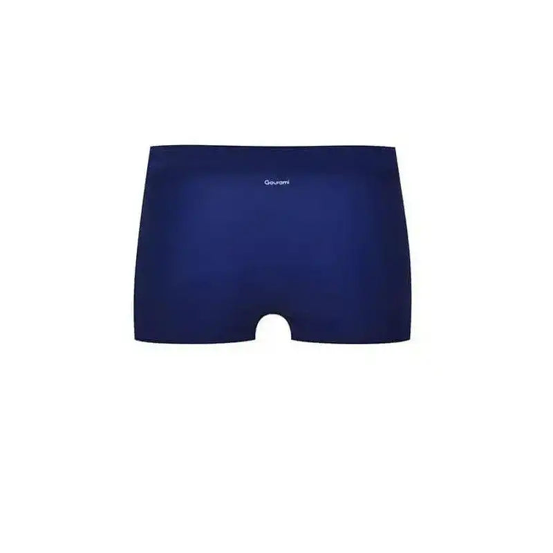 Navy blue women's swim briefs with Gourami logo, designed for comfort and movement